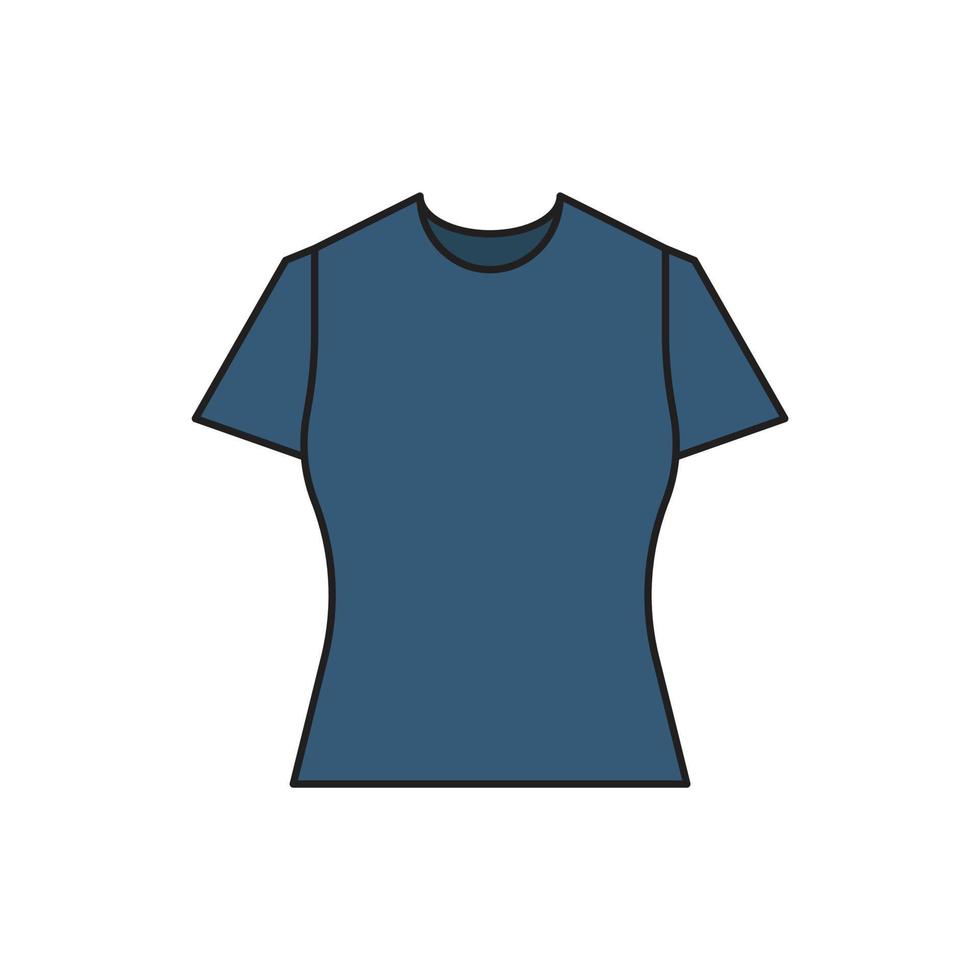 chemise pour la présentation du site Web de l'icône du symbole vecteur