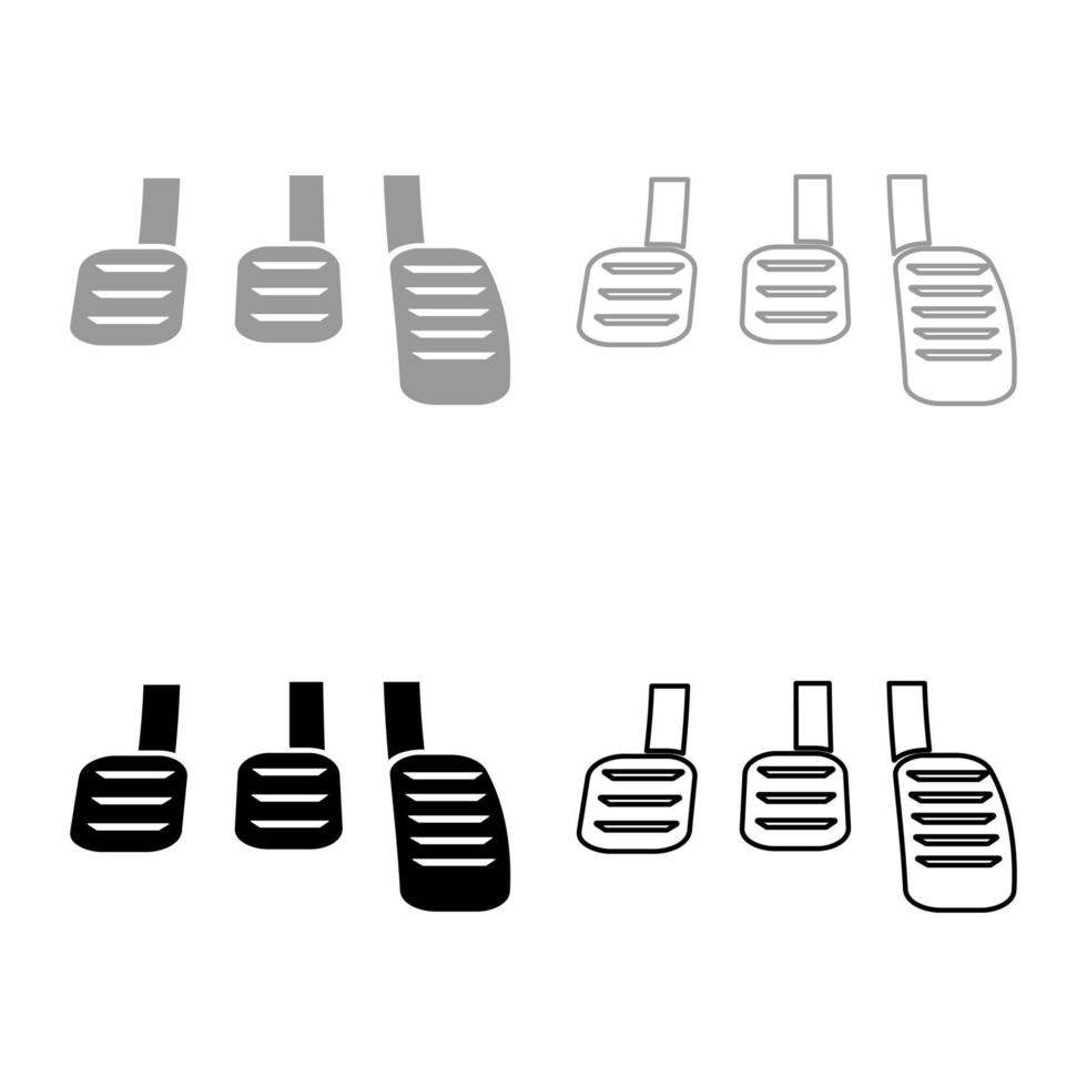 Embrayage, Frein, Accélérateur