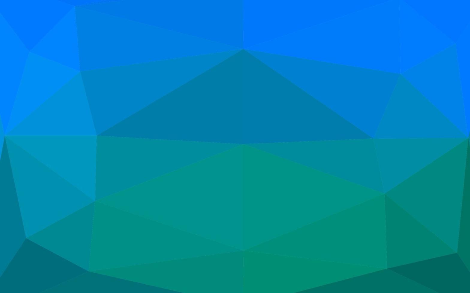 toile de fond abstrait polygone vecteur bleu clair, vert.