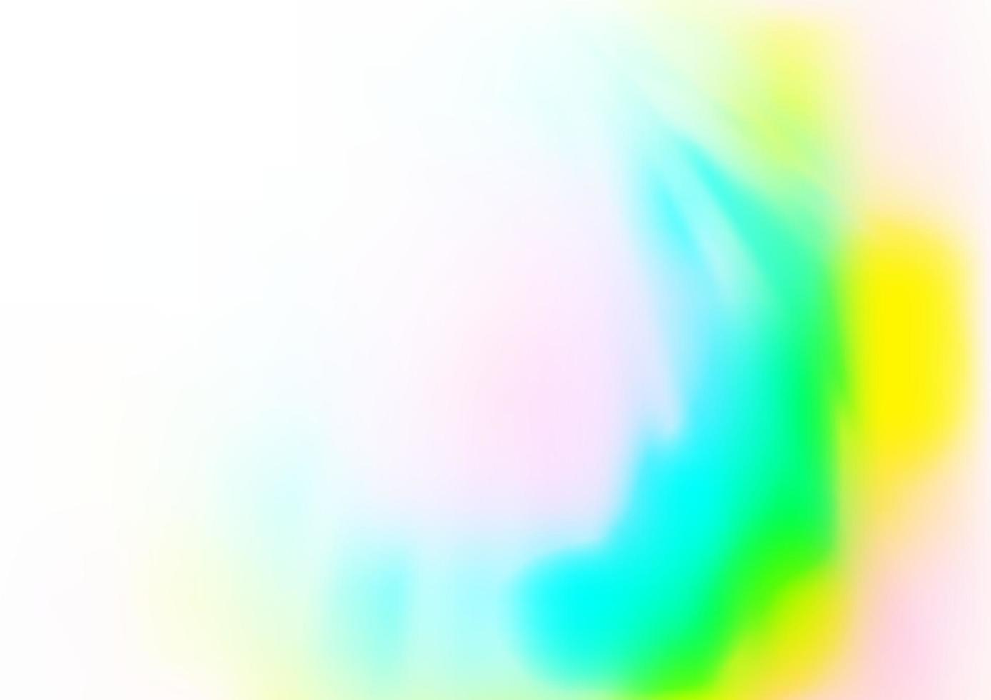 multicolore clair, motif flou abstrait vectoriel arc-en-ciel.