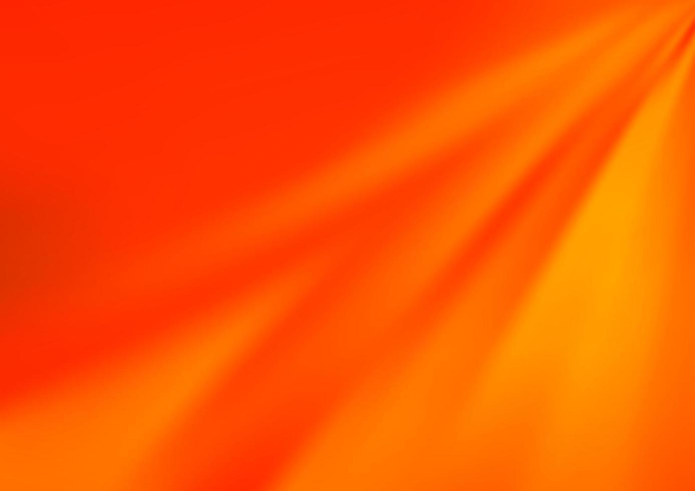 modèle lumineux flou de vecteur orange clair.