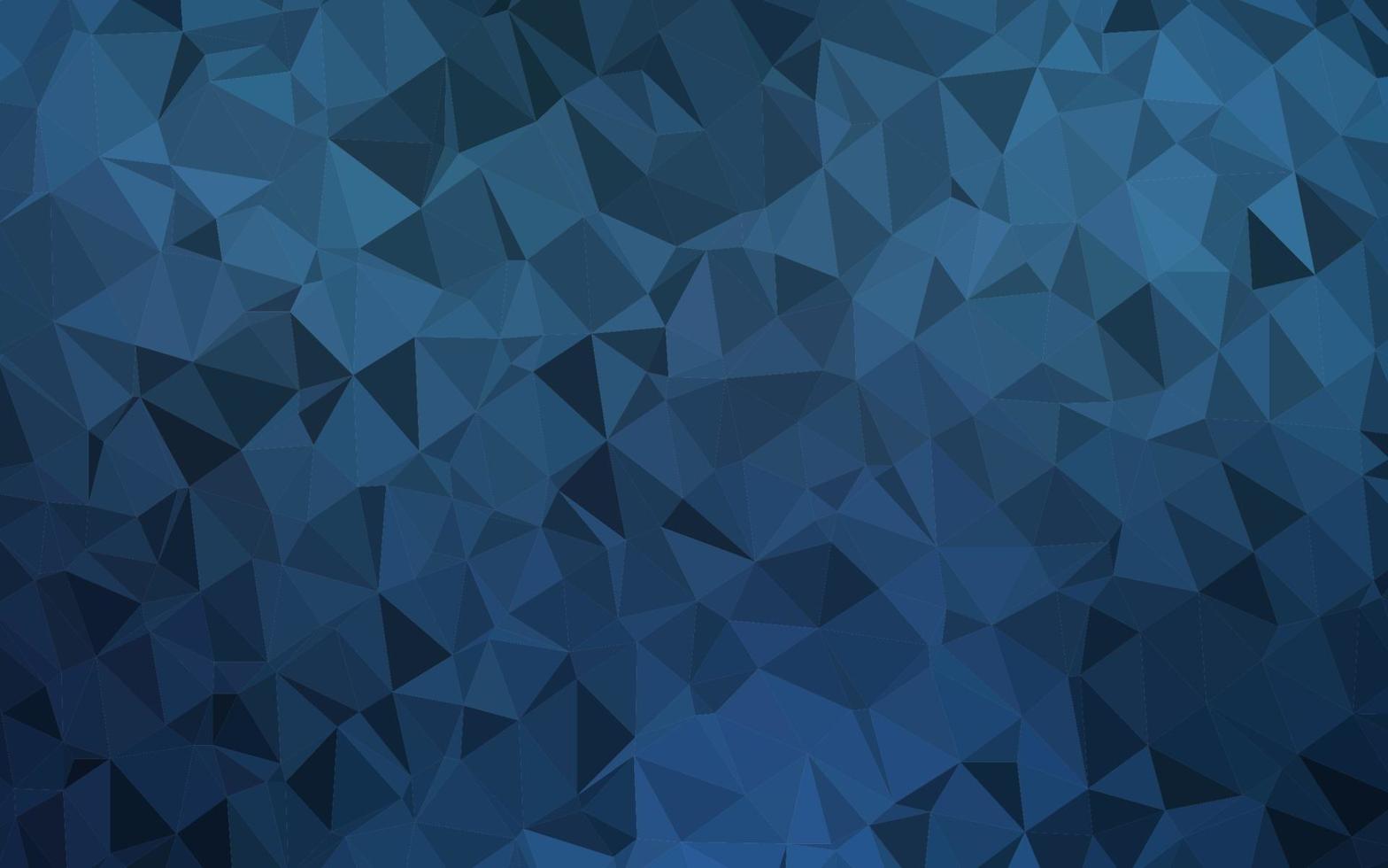 motif polygonal de vecteur bleu foncé.