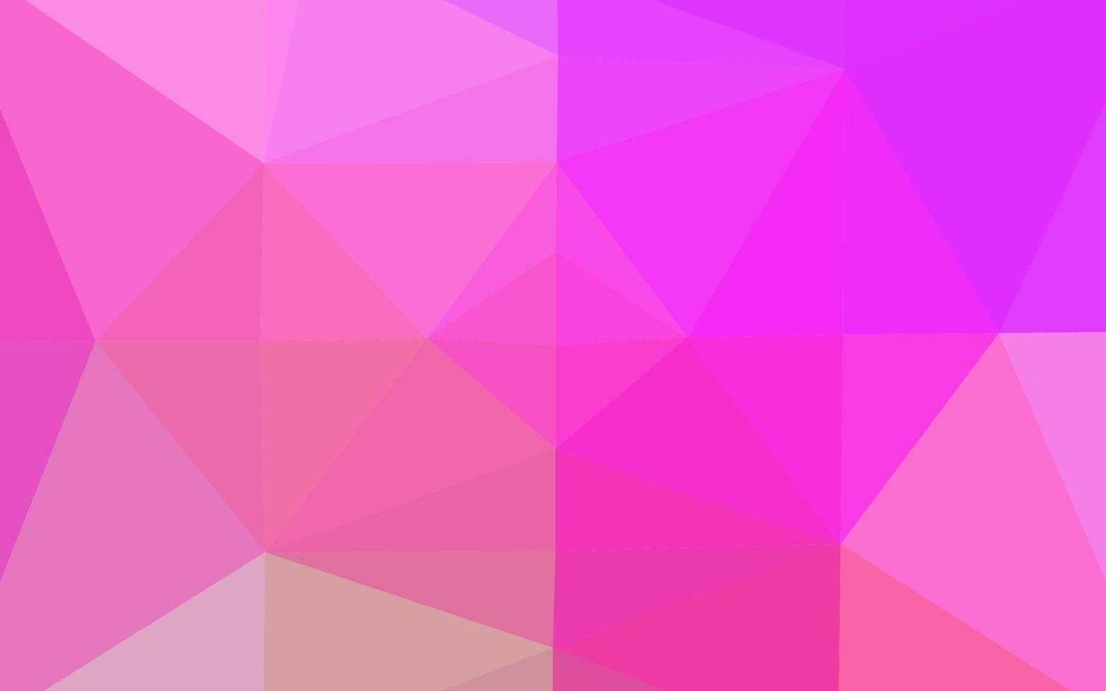 motif de mosaïque abstraite de vecteur rose clair.