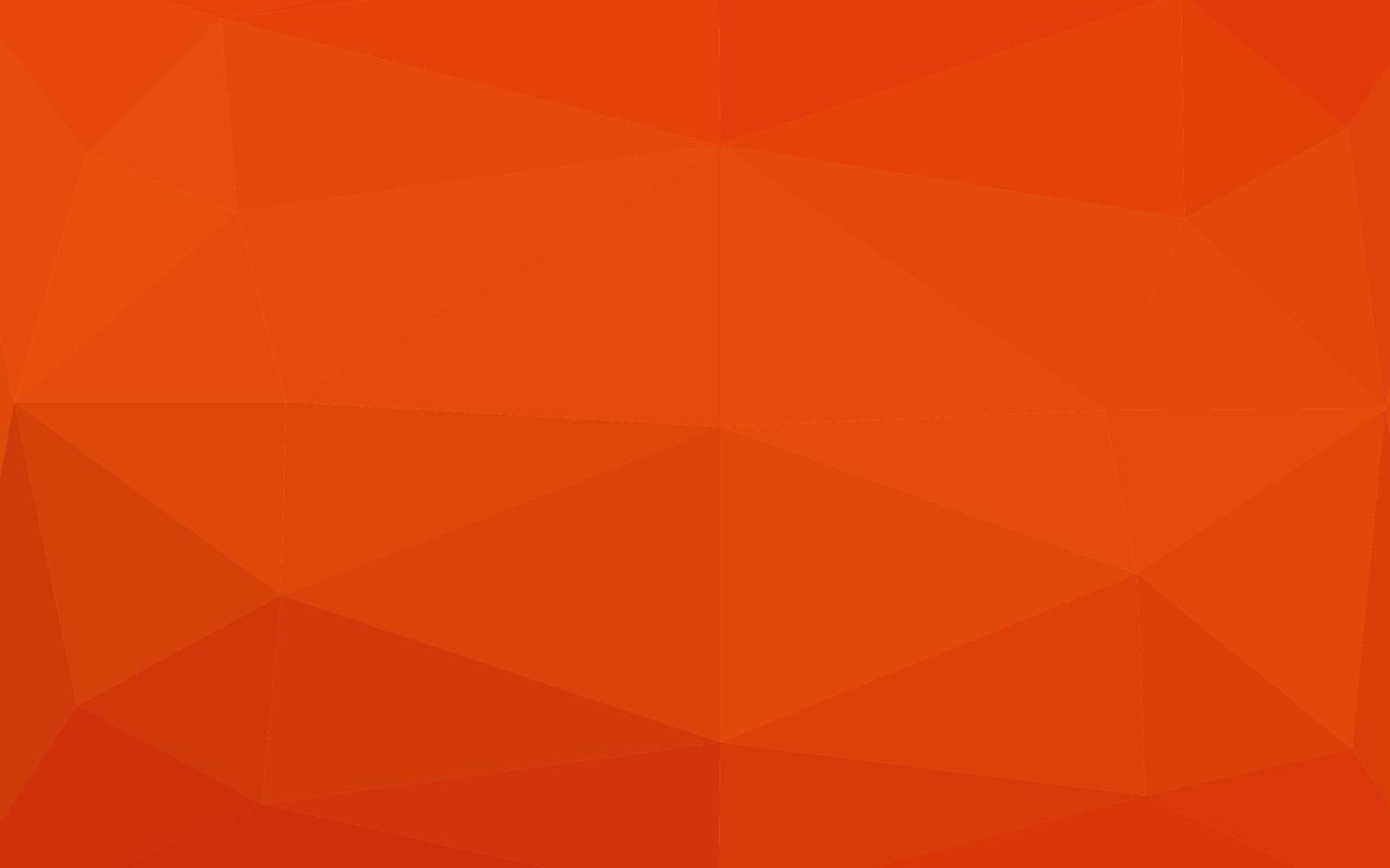 texture de mosaïque triangle vecteur orange clair.