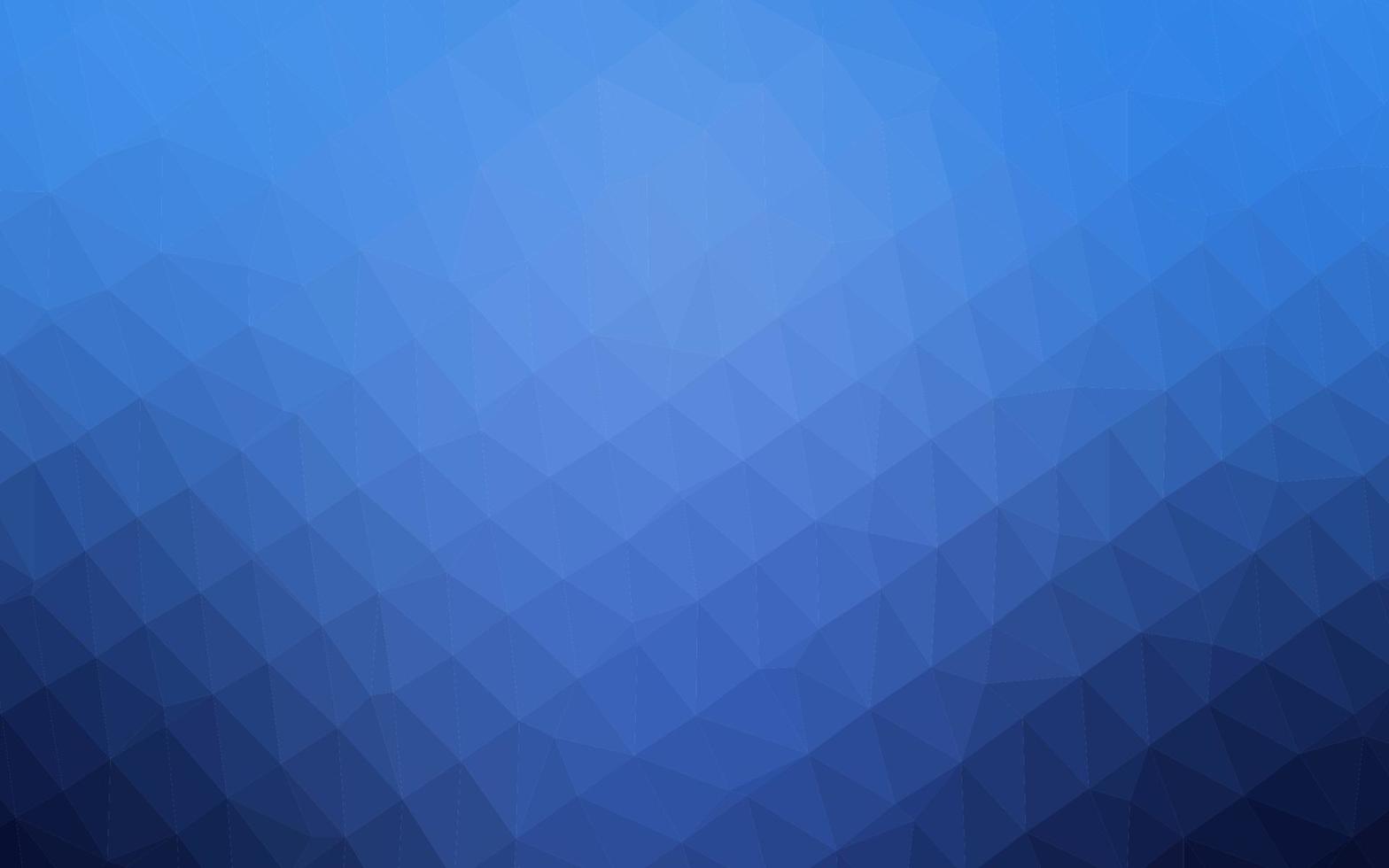 couverture low poly vecteur bleu clair.