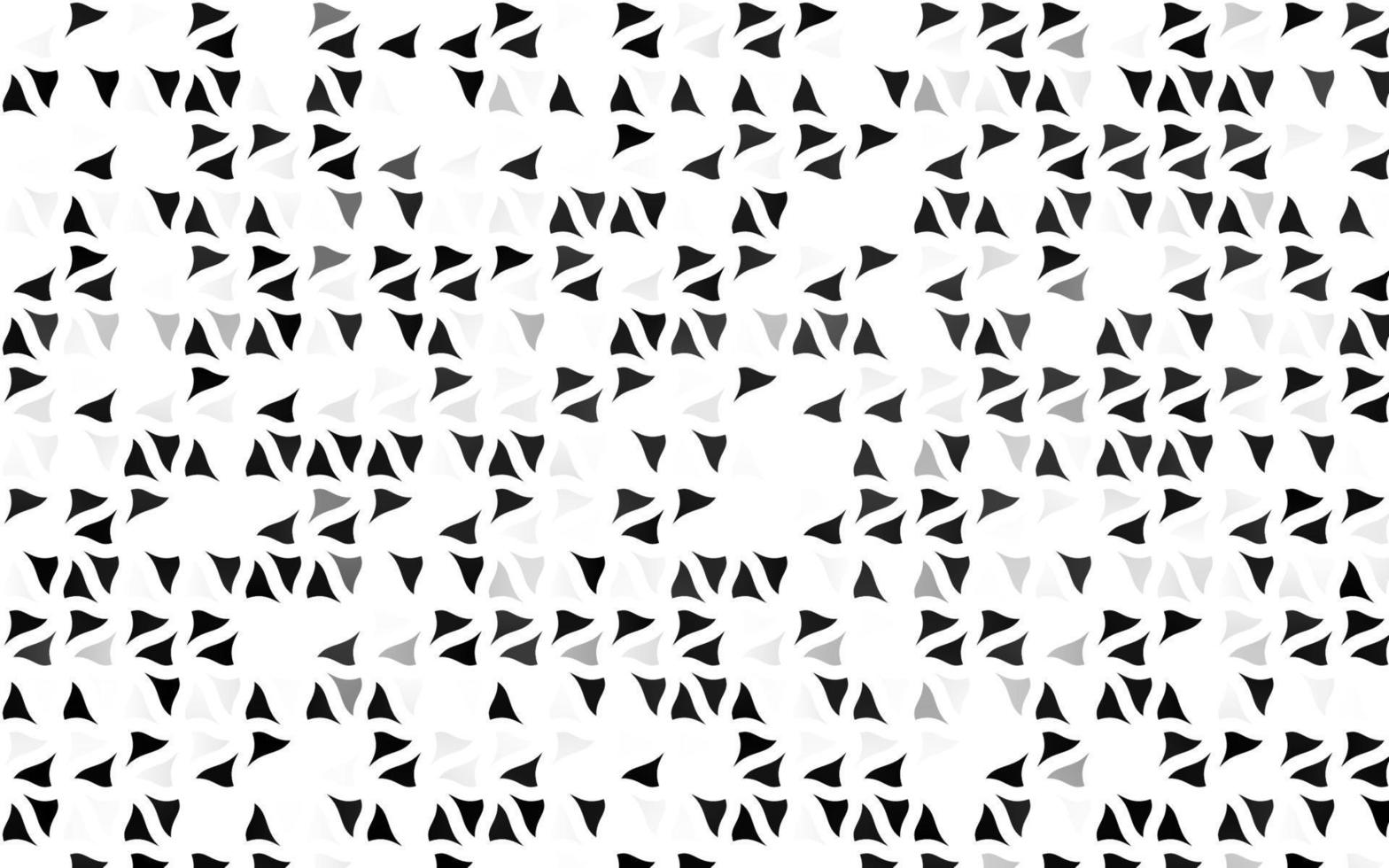 argent clair, couverture vectorielle grise dans un style polygonal. vecteur