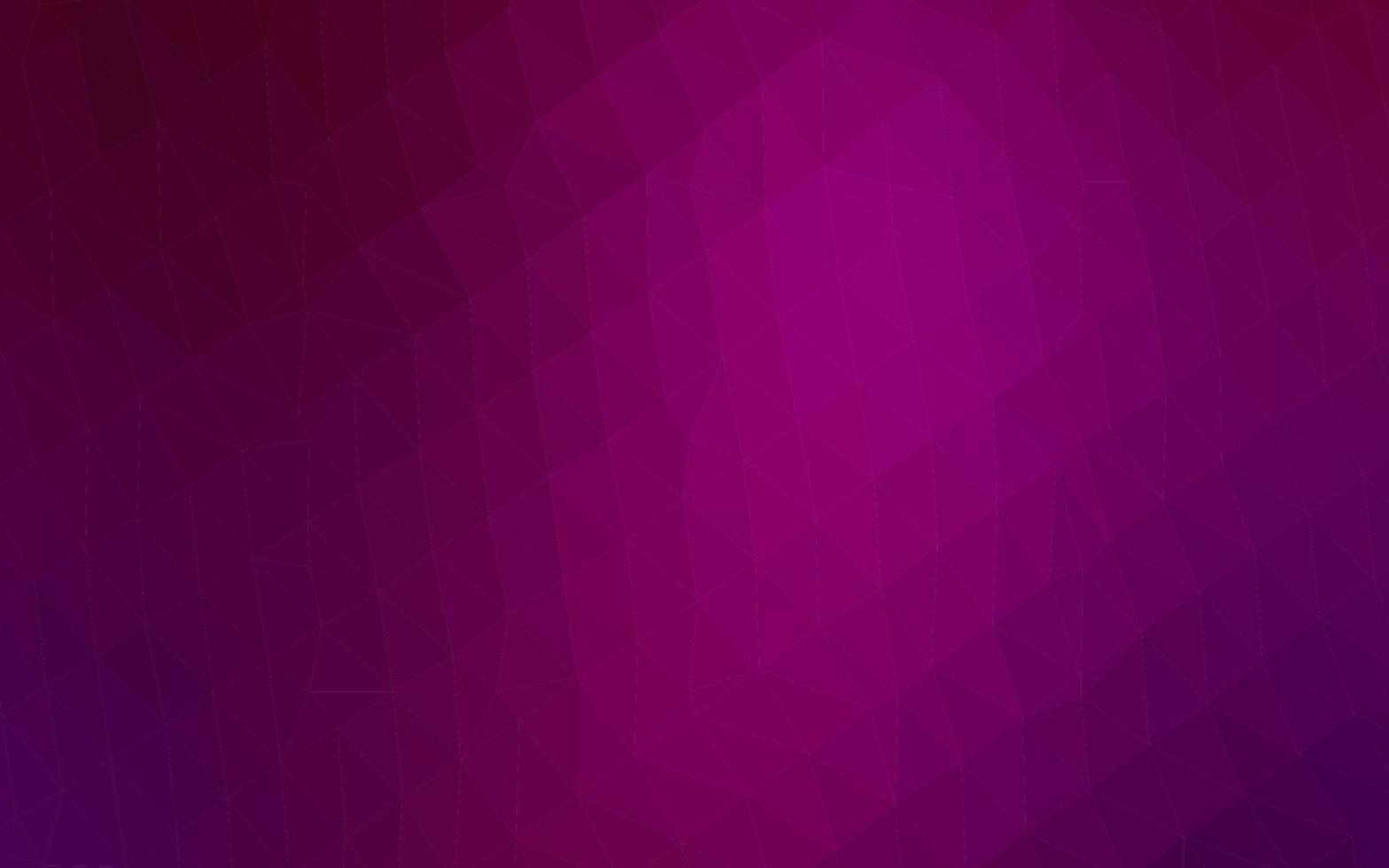 texture polygonale abstraite de vecteur violet clair.