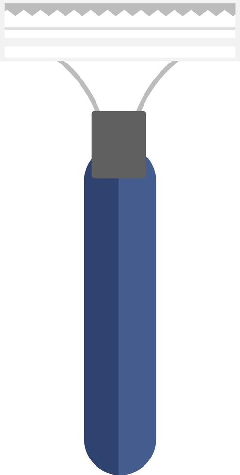 éplucheur bleu, illustration, vecteur sur fond blanc.