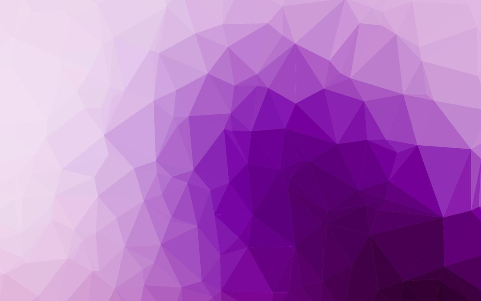 couverture low poly vecteur violet clair.