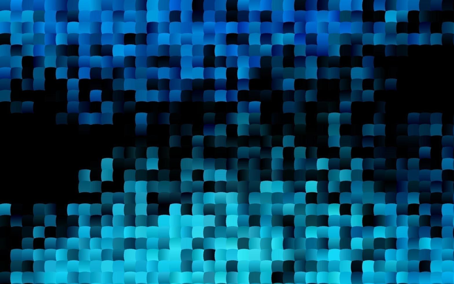 texture de vecteur bleu foncé dans un style rectangulaire.