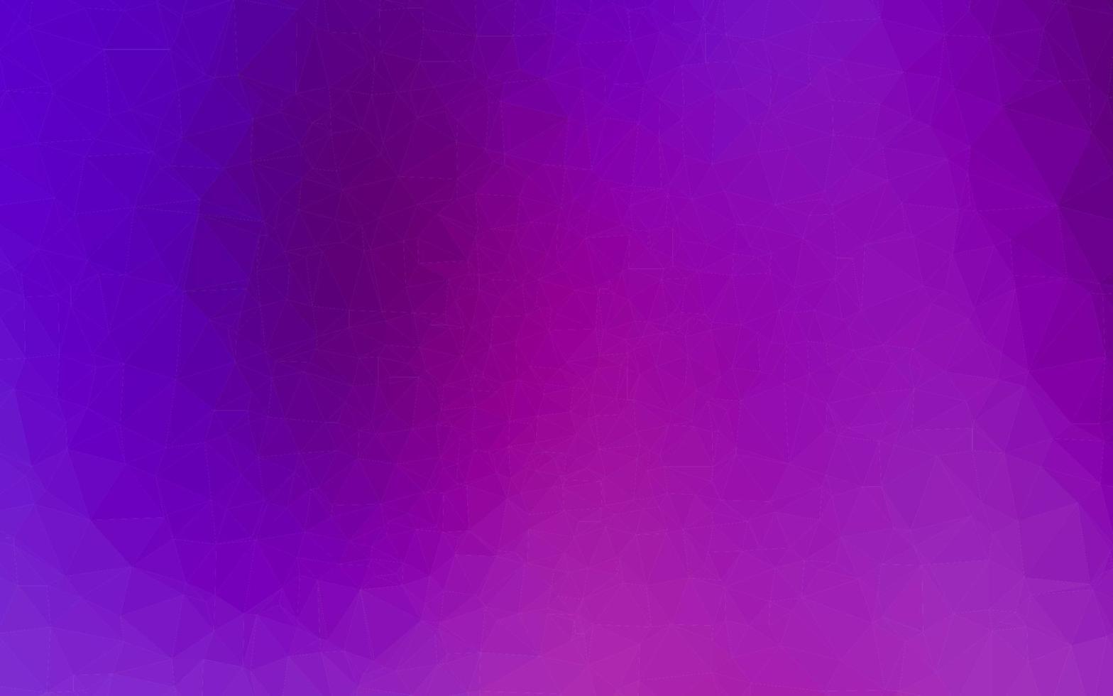 texture polygonale abstraite de vecteur violet clair.