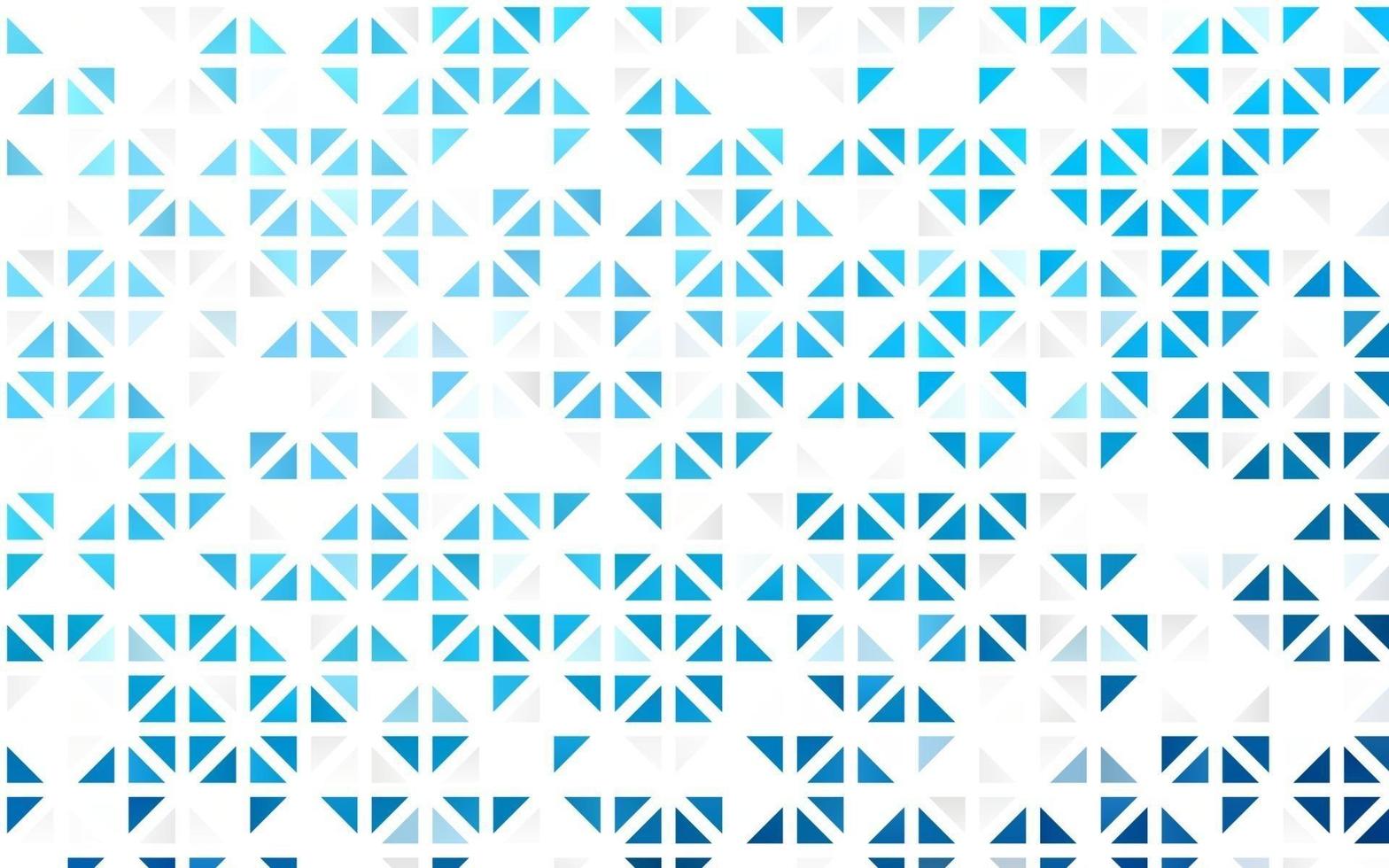 couverture transparente de vecteur bleu clair dans un style polygonal.