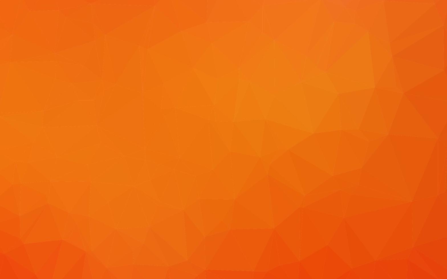 motif de mosaïque abstraite de vecteur orange clair.