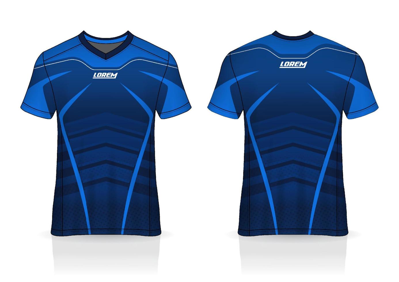 conception de maillot de football pour les sports de plein air vecteur