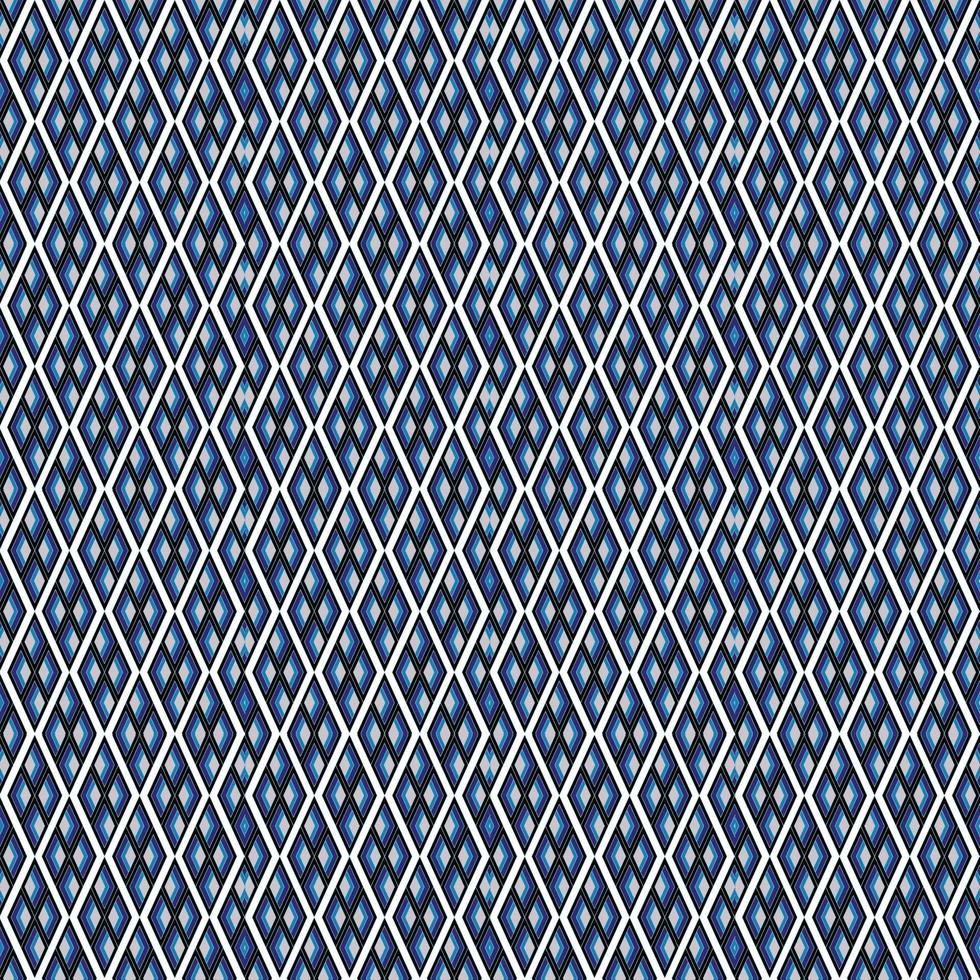 modèle sans couture de vecteur. motif de tissage carré plus fréquent, motif vectoriel sans couture. texture élégante moderne. conception graphique à la mode pour les équipements de test de vêtements, intérieur, papier peint carré bleu