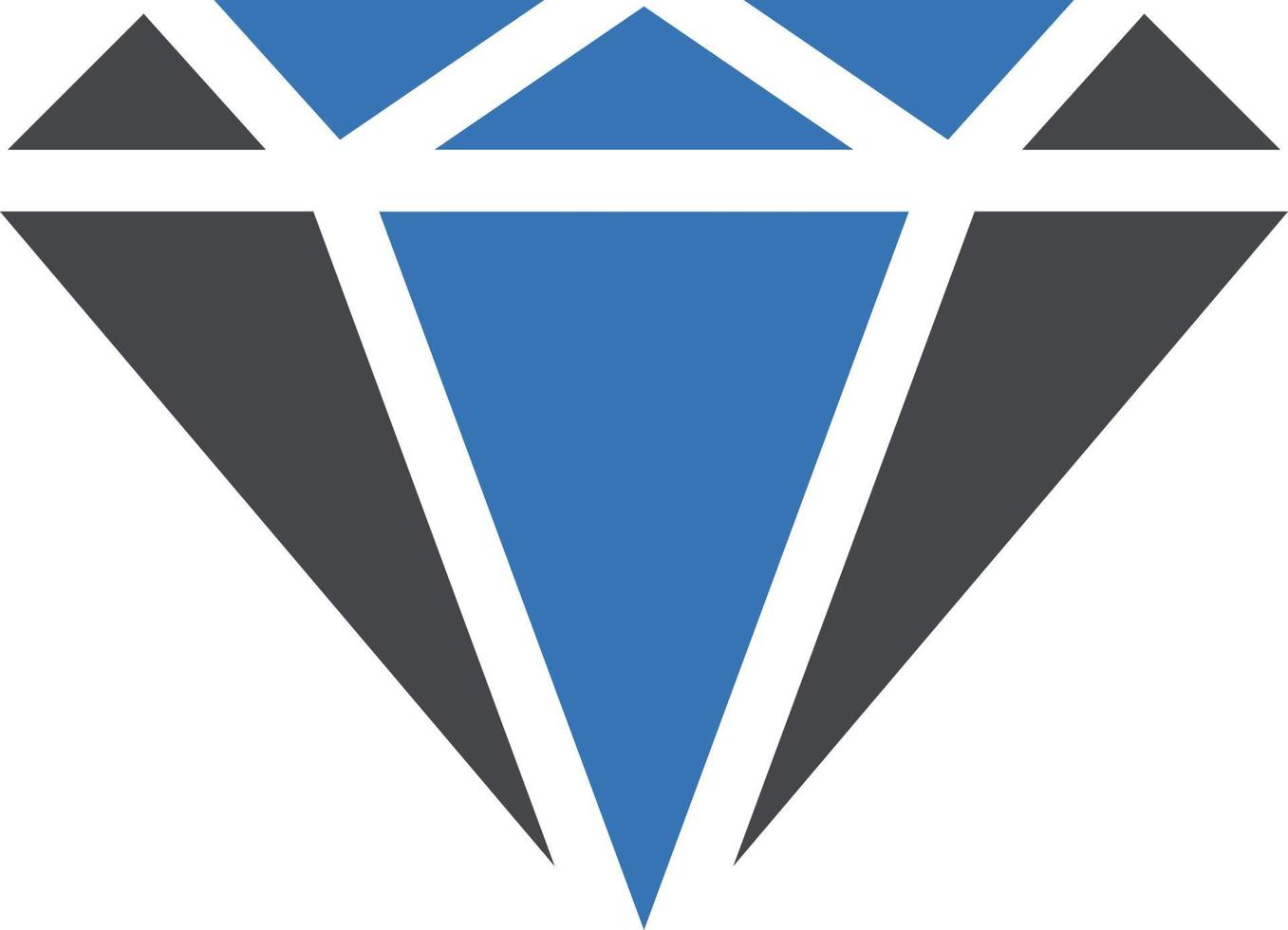 illustration vectorielle de diamant sur un fond. symboles de qualité premium. icônes vectorielles pour le concept et la conception graphique. vecteur