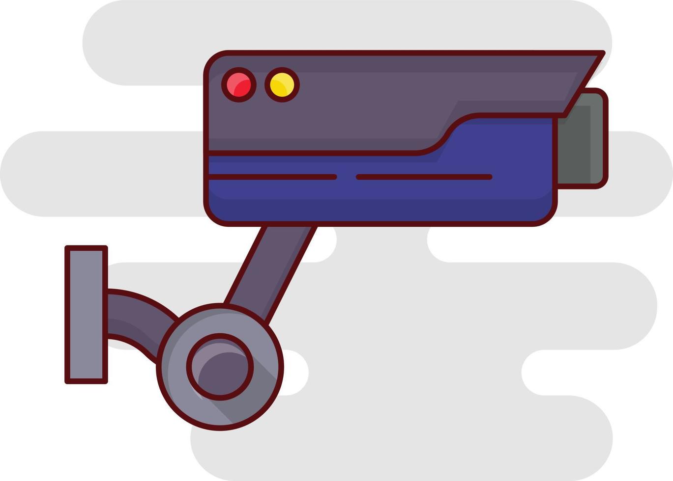 illustration vectorielle cctv sur fond symboles de qualité premium. icônes vectorielles pour le concept et la conception graphique. vecteur