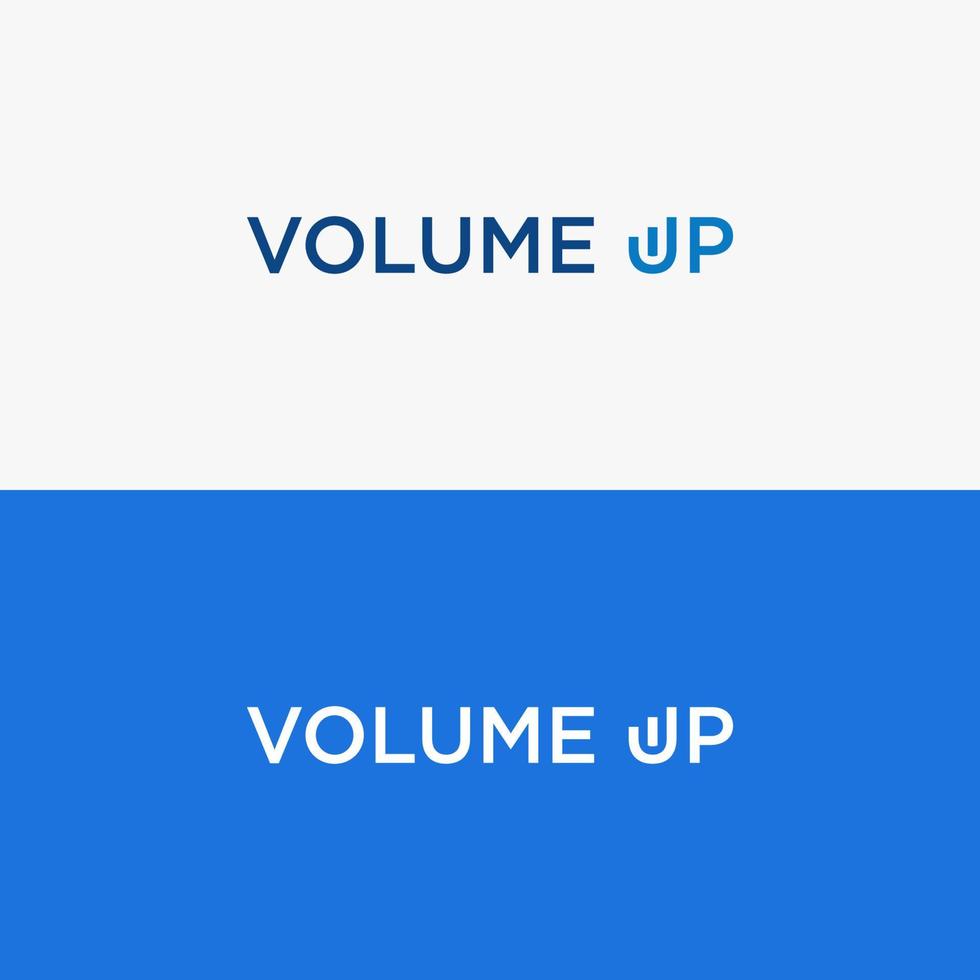 entreprise de logo de volume vecteur
