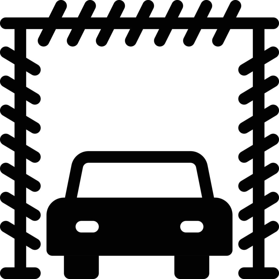 illustration vectorielle de lavage de voiture sur fond symboles de qualité premium. icônes vectorielles pour le concept et la conception graphique. vecteur