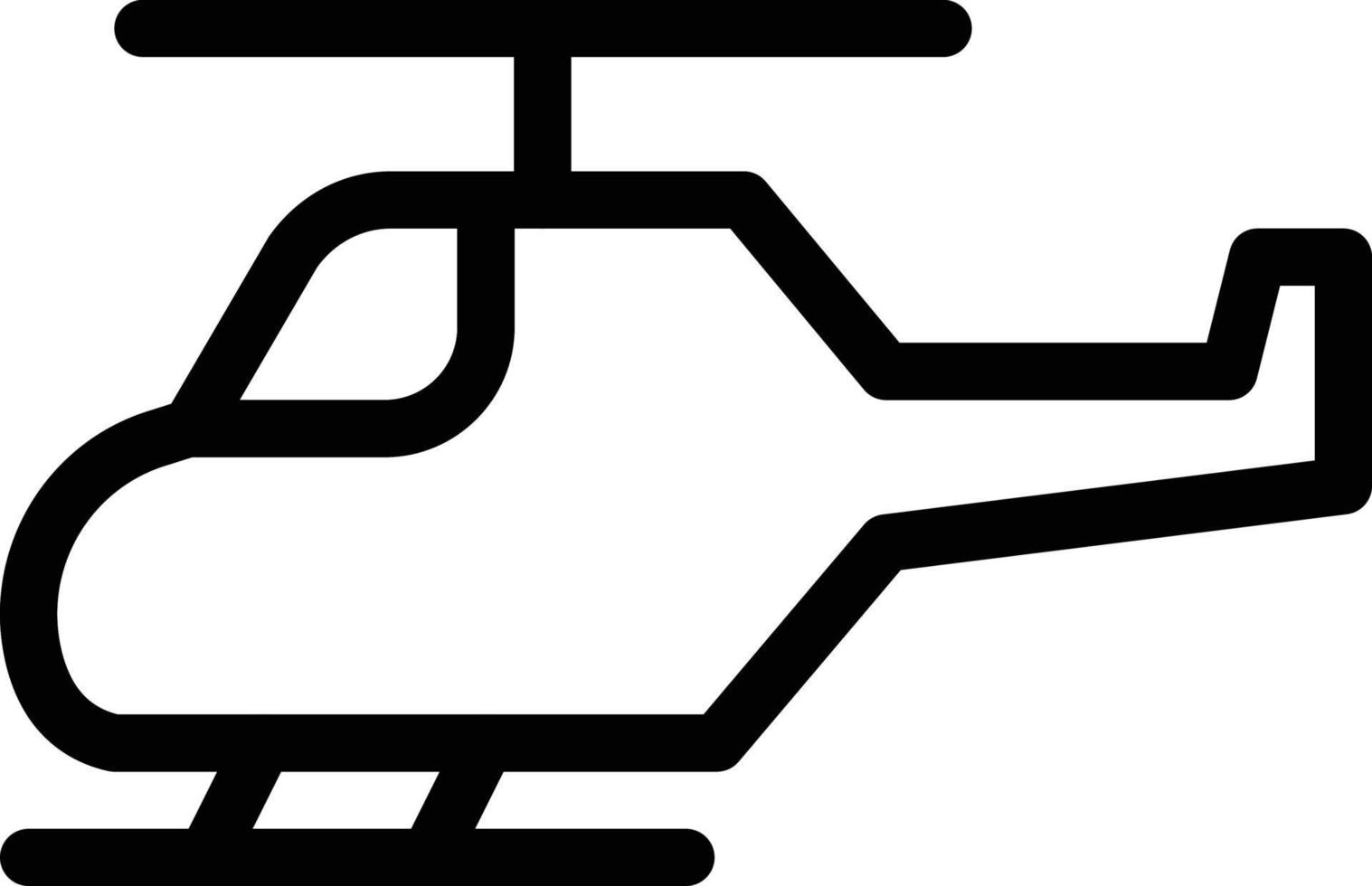 illustration vectorielle d'hélicoptère sur un background.symboles de qualité premium. icônes vectorielles pour le concept et la conception graphique. vecteur