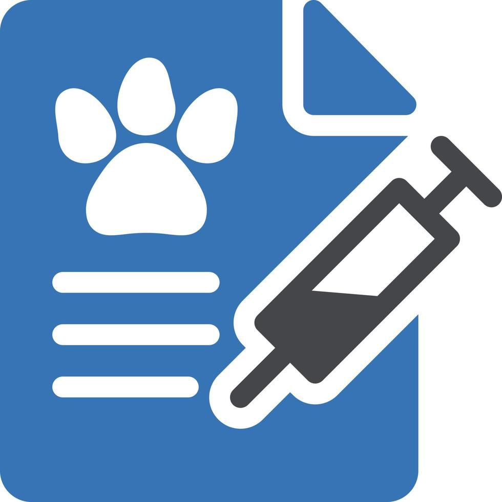 illustration vectorielle de rapport d'animal de compagnie sur un fond. symboles de qualité premium. icônes vectorielles pour le concept et la conception graphique. vecteur