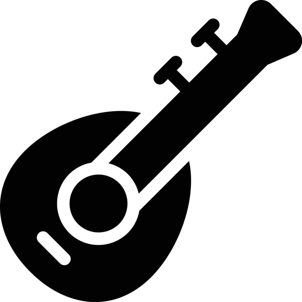 illustration vectorielle de guitare sur fond symboles de qualité premium. icônes vectorielles pour le concept et la conception graphique. vecteur
