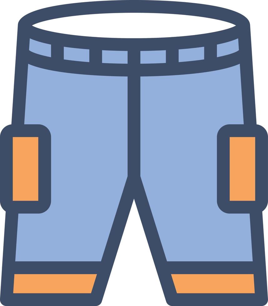 illustration vectorielle de pantalon sur un fond. symboles de qualité premium. icônes vectorielles pour le concept et la conception graphique. vecteur
