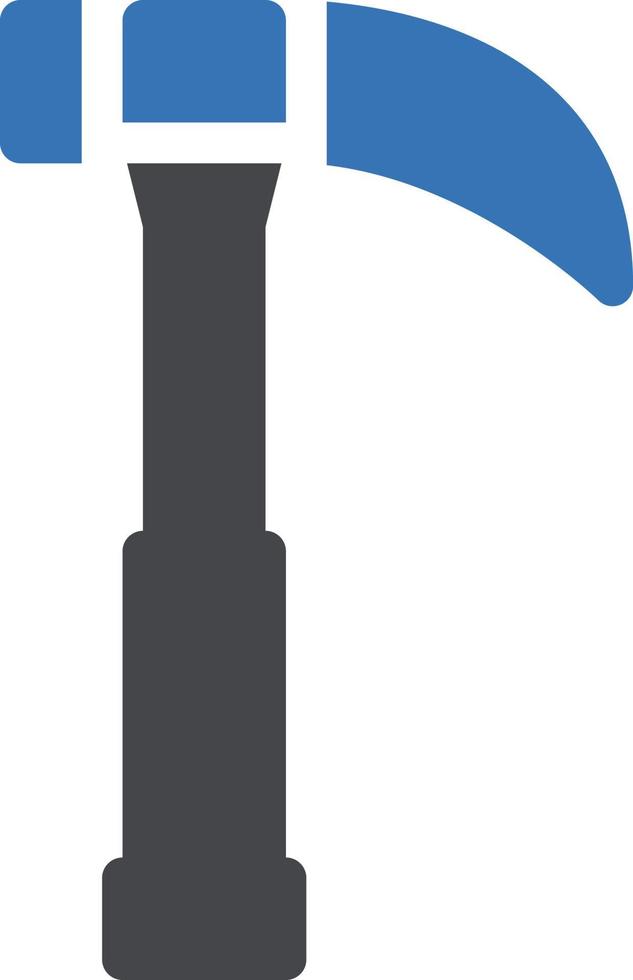 illustration vectorielle de marteau sur un background.symboles de qualité premium. icônes vectorielles pour le concept et la conception graphique. vecteur