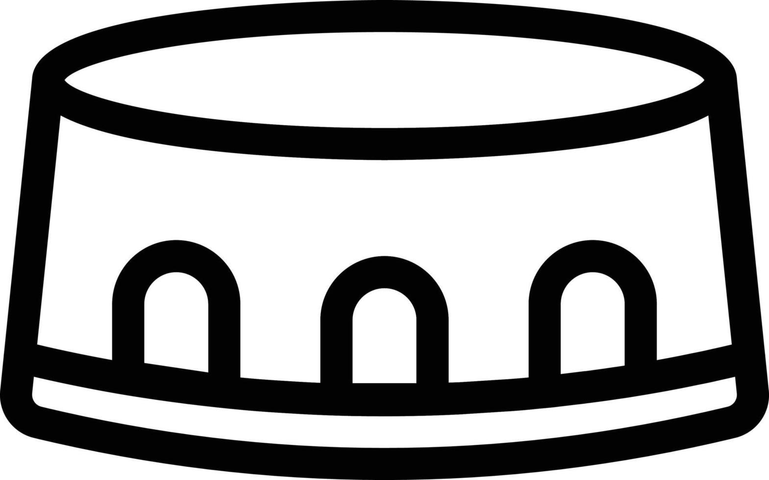illustration vectorielle de mosquée sur un background.symboles de qualité premium. icônes vectorielles pour le concept et la conception graphique. vecteur