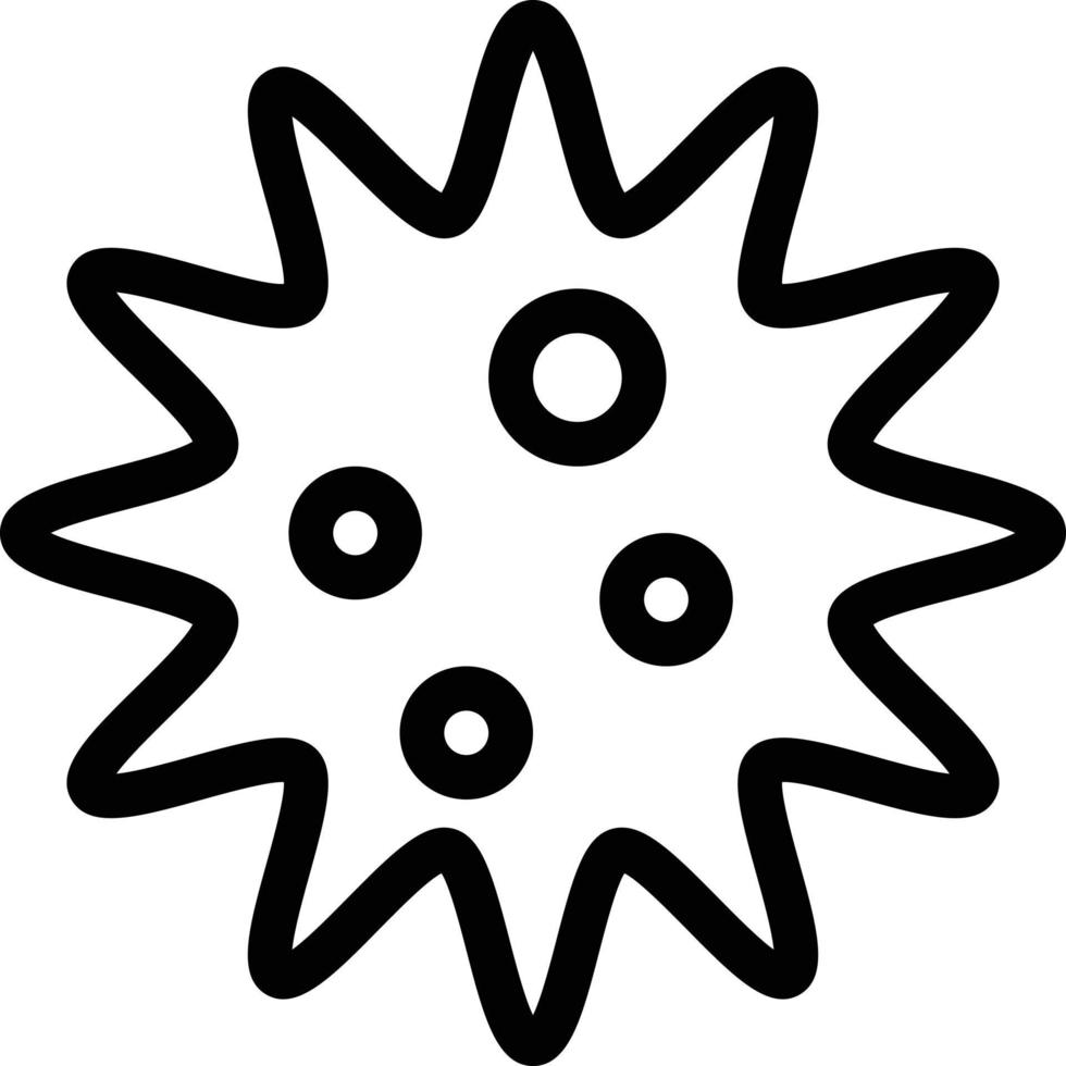 illustration vectorielle de bactéries sur un fond. symboles de qualité premium. icônes vectorielles pour le concept et la conception graphique. vecteur