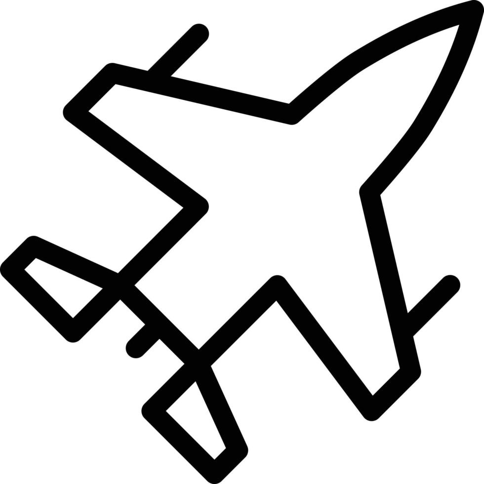 illustration vectorielle de jet sur un background.symboles de qualité premium. icônes vectorielles pour le concept et la conception graphique. vecteur