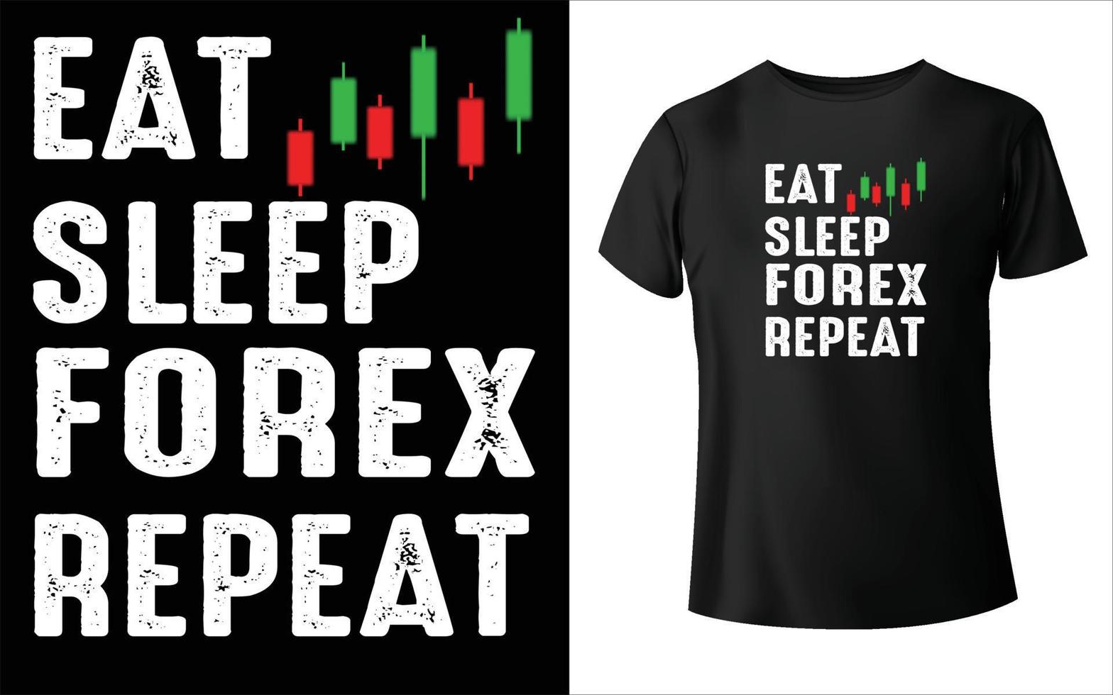 conception de t-shirt forex, vecteur forex, conception vectorielle, conception de t-shirt