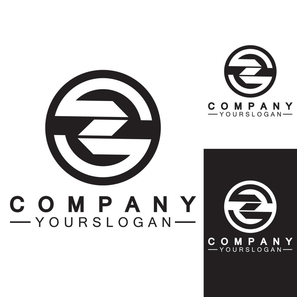 z lettre logo concept.z lettre polices créatives monogramme icône symbole. vecteur