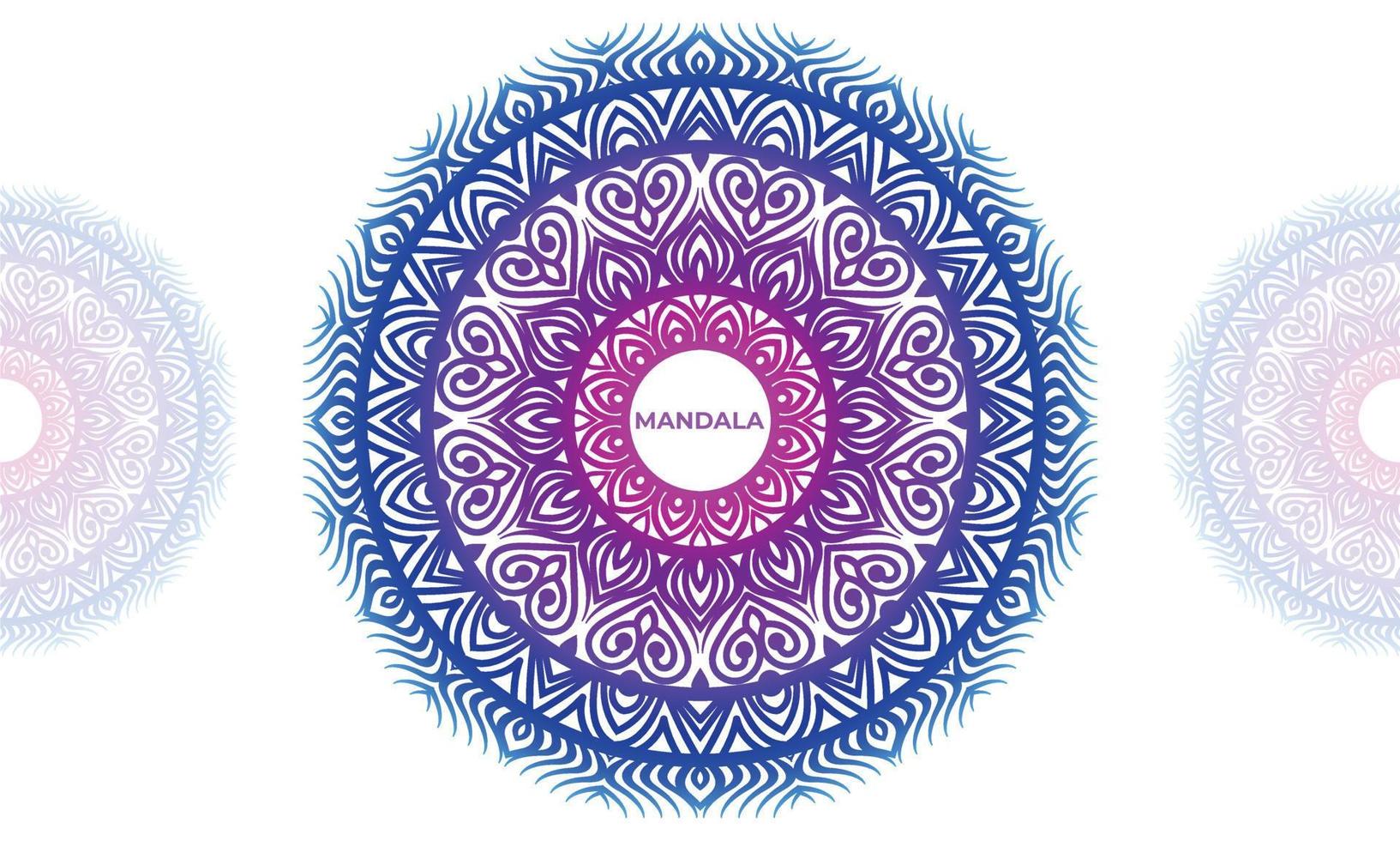 conception de mandalas. conception de vecteur de modèle de mandala.