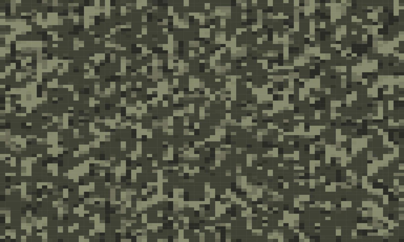 motif de camouflage numérique. fond d'impression textile militaire moderne abstrait. illustration vectorielle vecteur