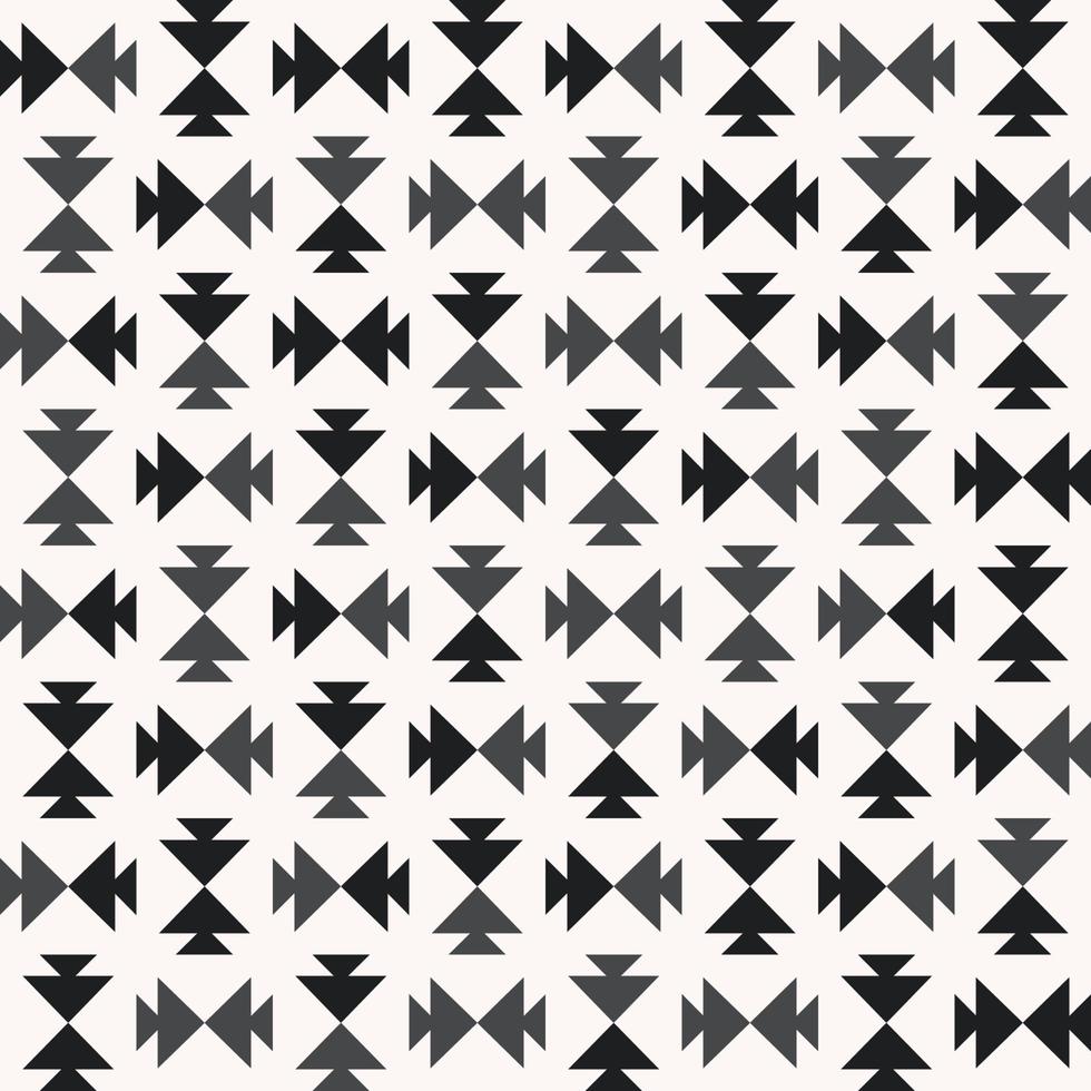 abstrait géométrique petit triangle forme aléatoire motif monochrome fond de couleur. utilisation pour le tissu, le textile, les éléments de décoration intérieure, le rembourrage, l'emballage. vecteur