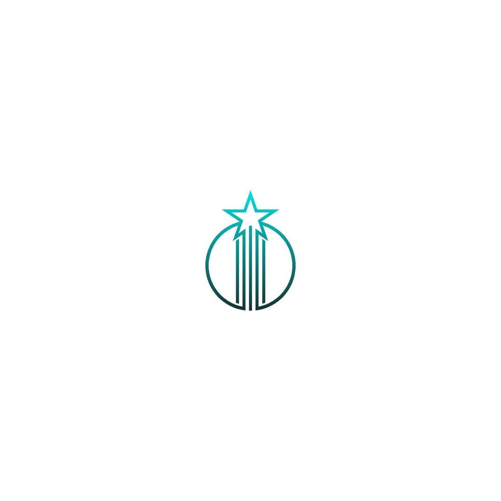 icône de vecteur de modèle de logo étoile