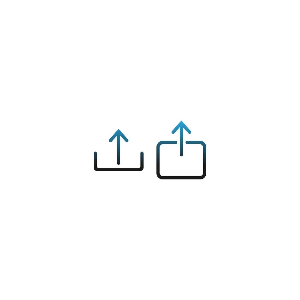 vecteur de logo d'icône de téléchargement