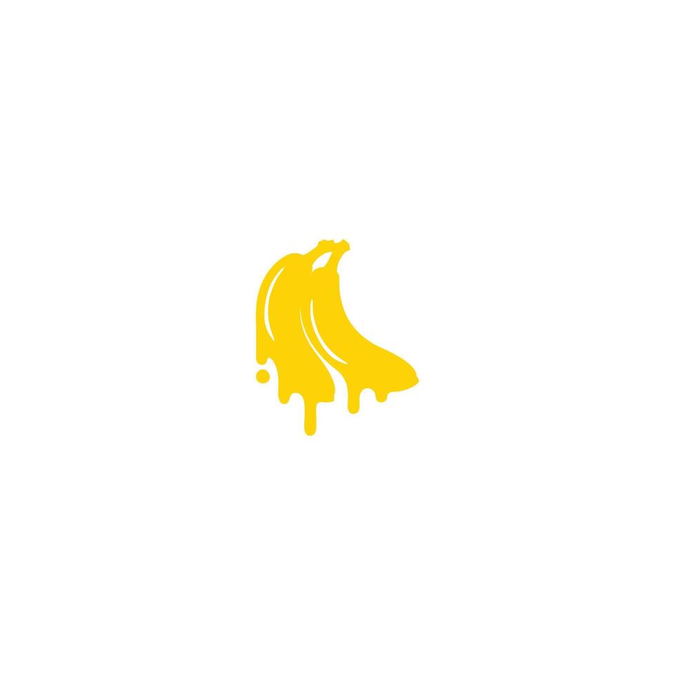 logos d'icônes de banane vecteur