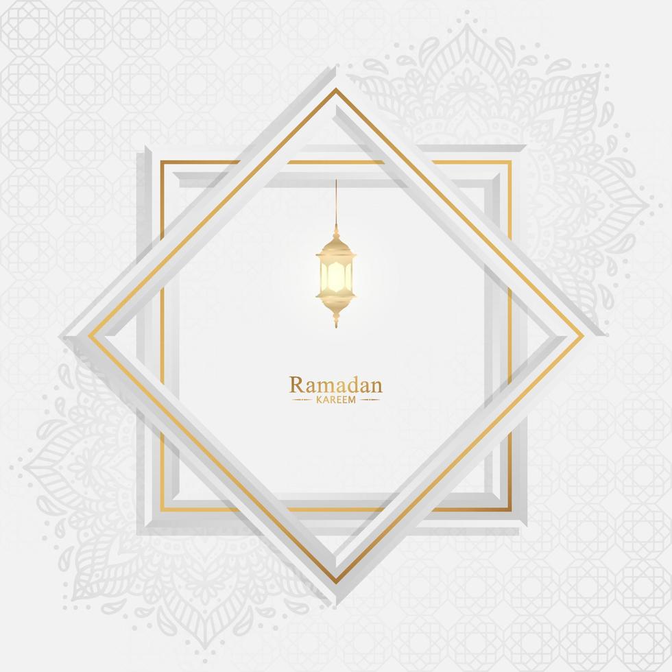 illustration de fond islamique ramadan kareem vecteur