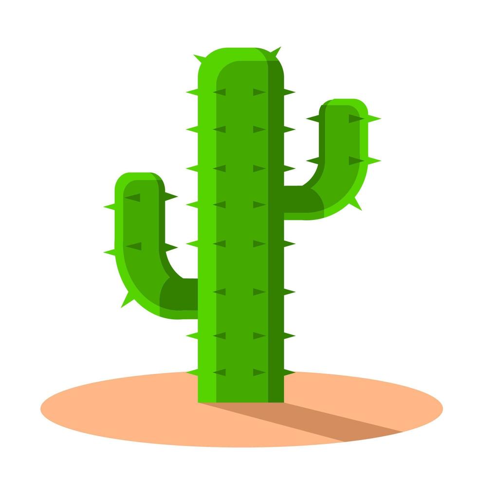 illustration d'icône de cactus vecteur