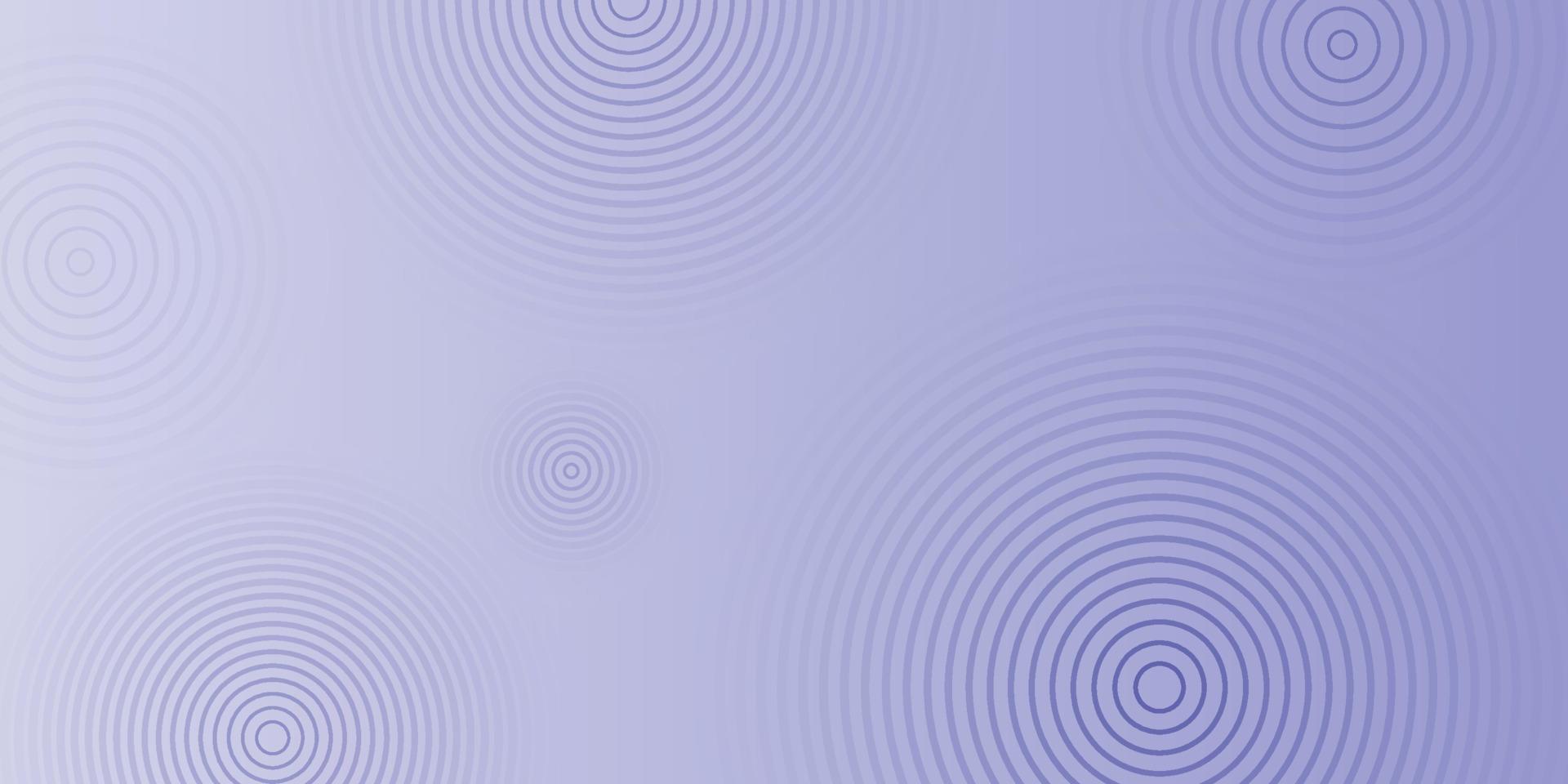 fond géométrique abstrait avec fond de cercle dégradé violet très péri vecteur