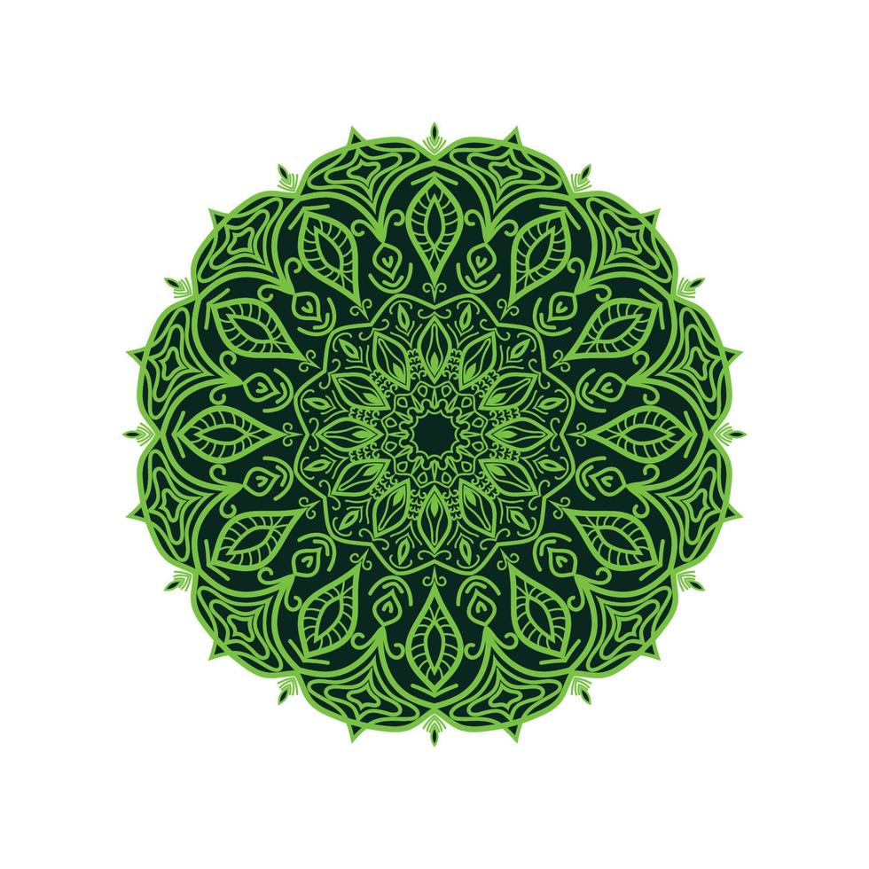 mandala logo art symbole icône vecteur