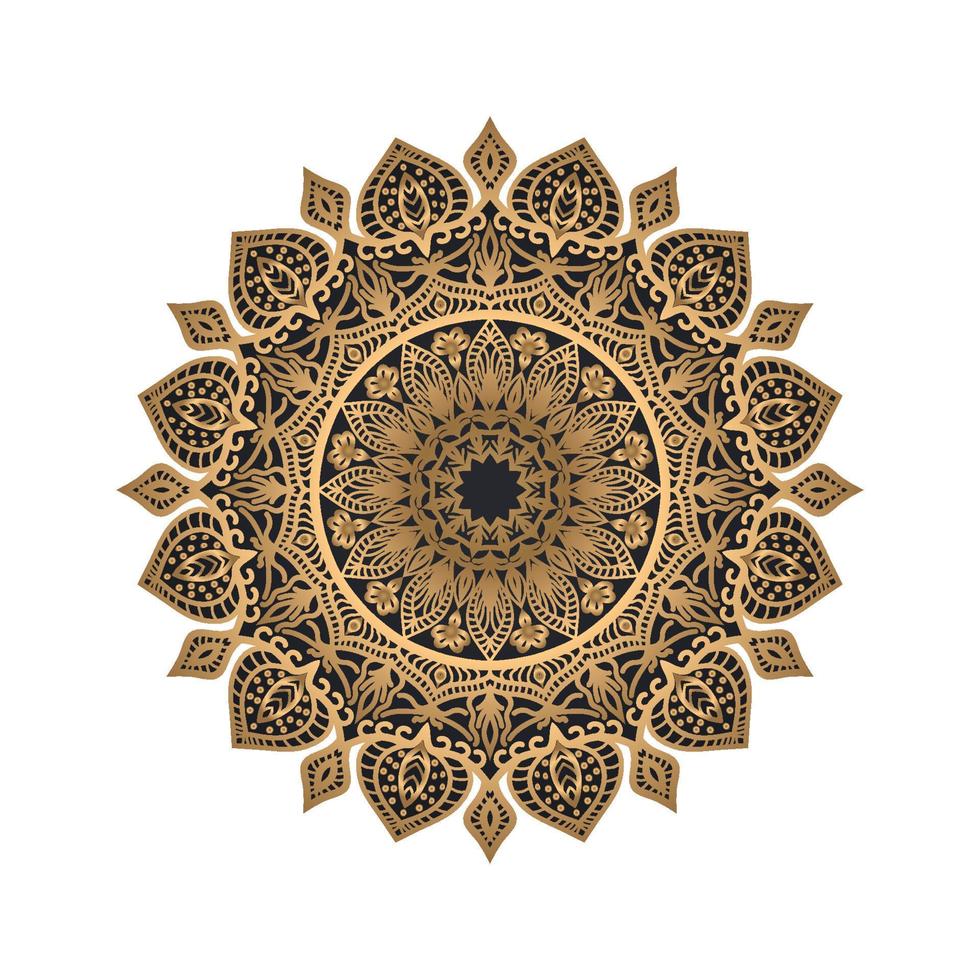 mandala logo art symbole icône vecteur