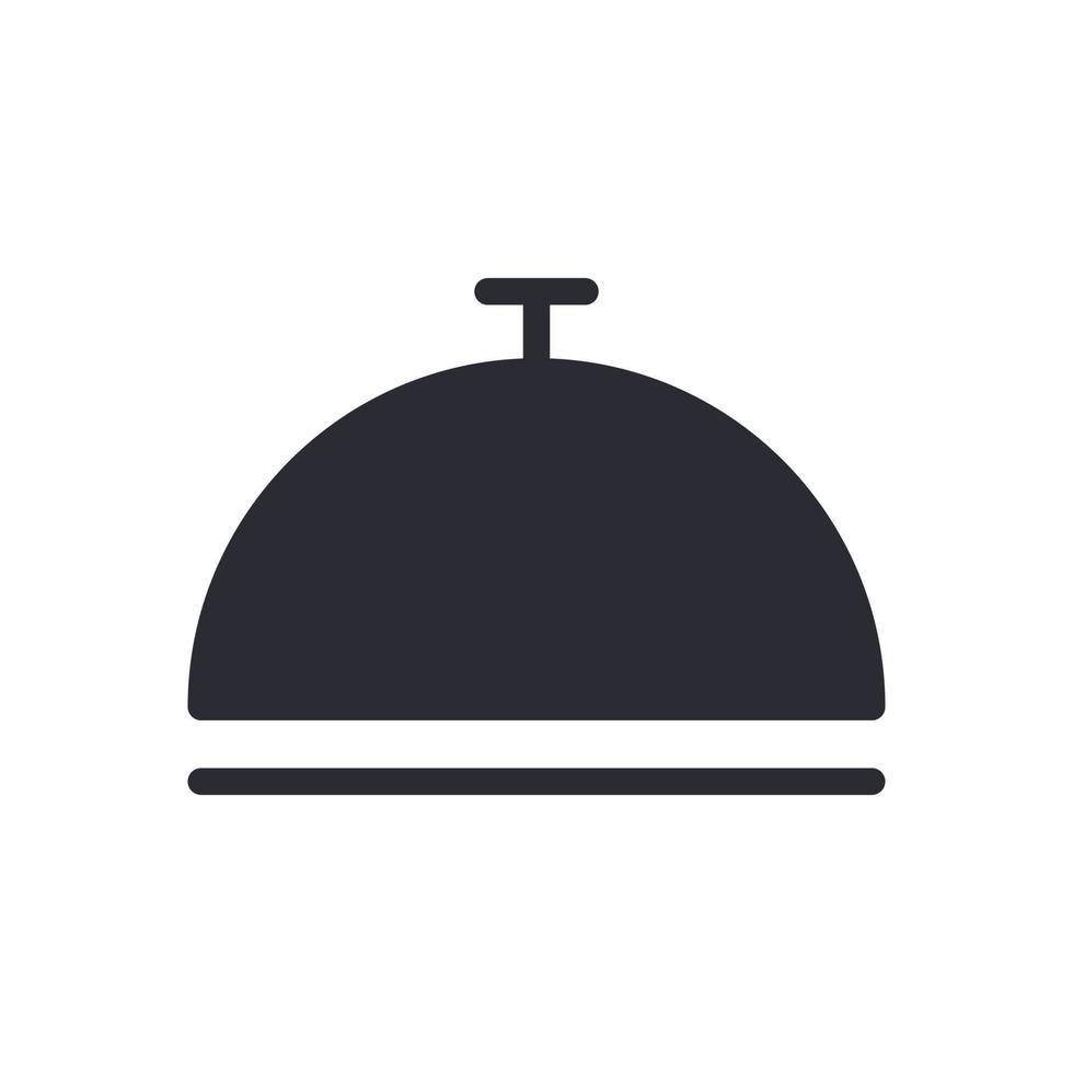plateau de nourriture icône signe symbole logo vecteur