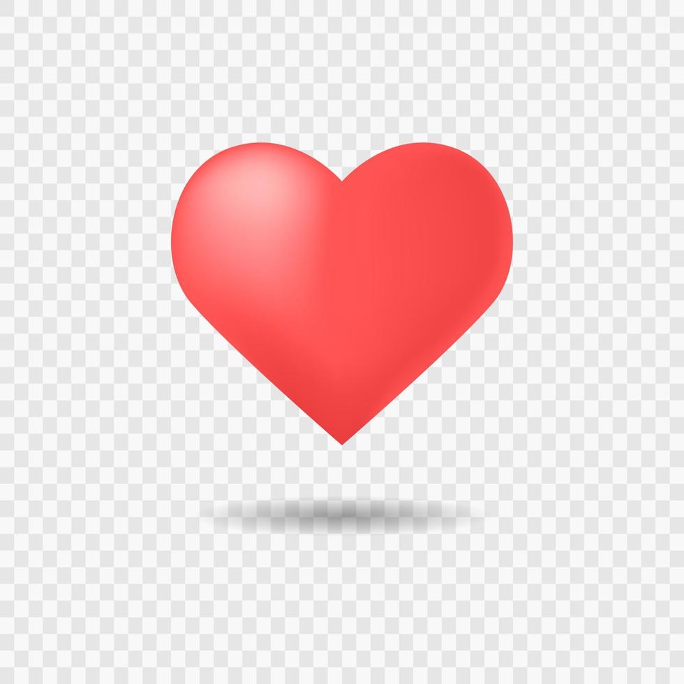 3d amour icône signe symbole logo vecteur