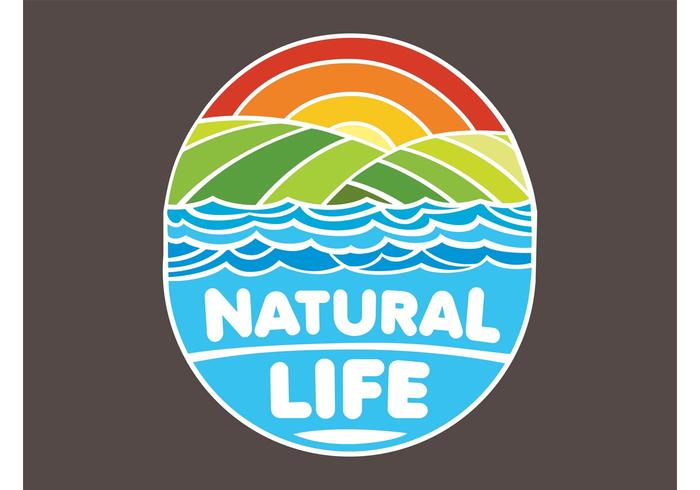 Logo de la nature vecteur