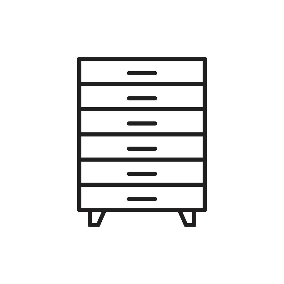 meubles de cabinet vectoriels pour site Web, présentation, symbole vecteur