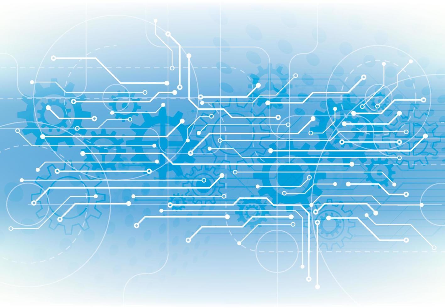 abstrait avec texture de circuit imprimé de technologie. illustration de la carte mère électronique. concept de communication et d'ingénierie. illustration vectorielle vecteur