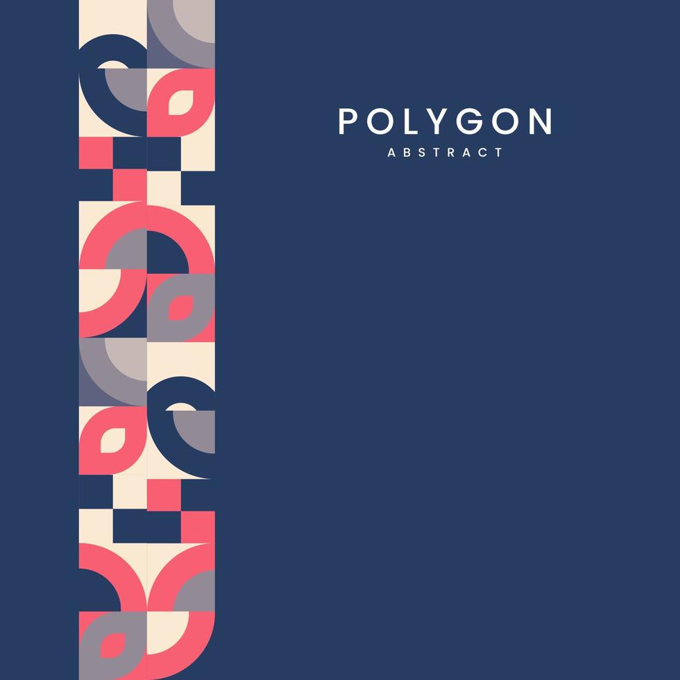 style de composition géométrique minimaliste dans la conception de texture multicolore, avec texte sur fond bleu, rose et bleu et crème, utilisé dans le papier peint, les motifs, le vecteur et l'illustration
